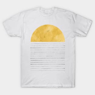 Mid century mustard shapes T-Shirt